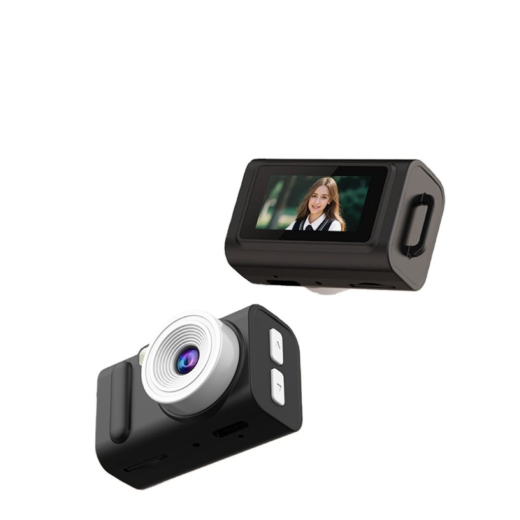 Keychain Camera Mini with Portable 1080p Video Screen Indoor Outdoor Sports Recording Very Small Keychain Camera Mini
