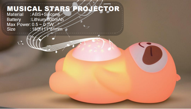 X08 Sloth Star Projector Night Light