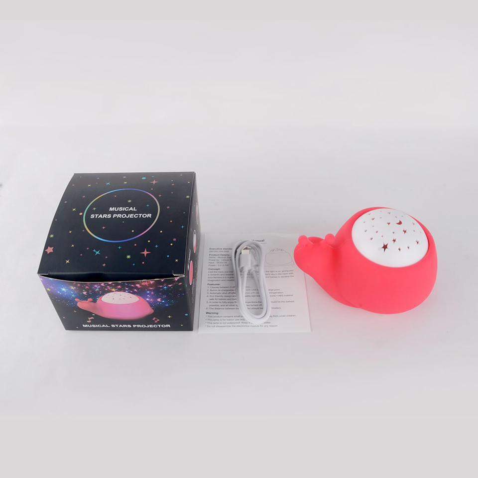 X10  Cute Snail-Shaped Bedside Night Light