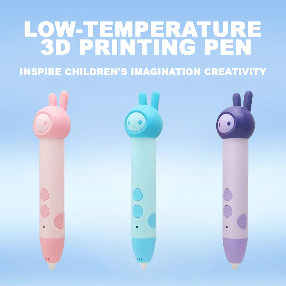 P14 Low Temperature 3D Printing Pen Safe Hand Drawing Toy for Kids