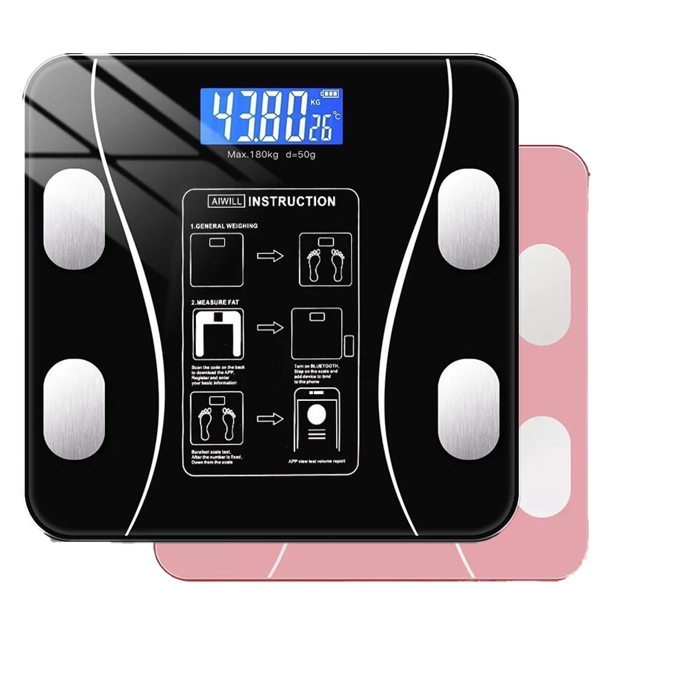 W10 Digital Health Analysis Body Fat Digital Body Analyser Smart Body Weight Scale