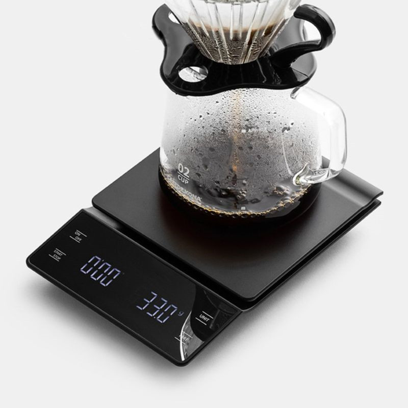 C1 Hand-brewed Coffee Multi-functional Timing Baking 0.1g Electronic Kitchen Gram Scale
