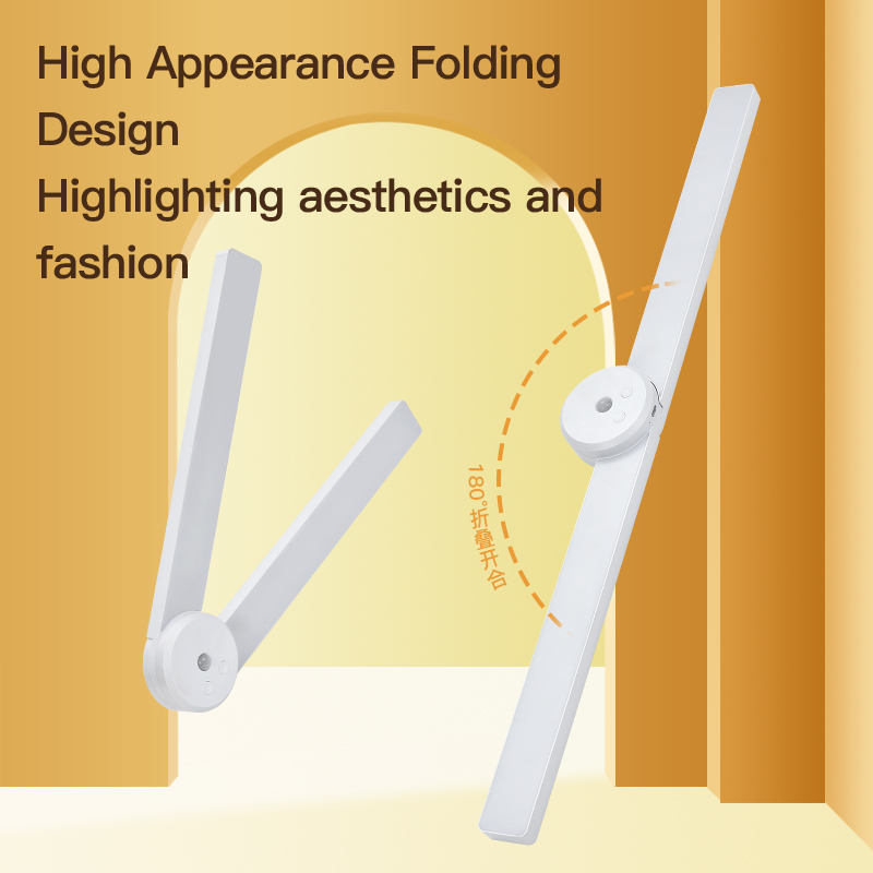 B026 Adjustable LED Closet Light with Motion Sensor - Dimmable, No Wiring Needed