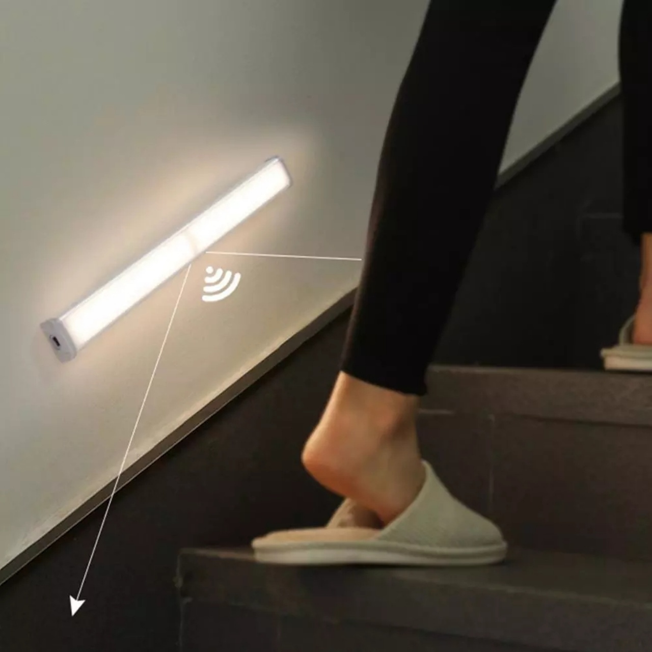 B028 Magnetic LED Closet Light with Motion Sensor 